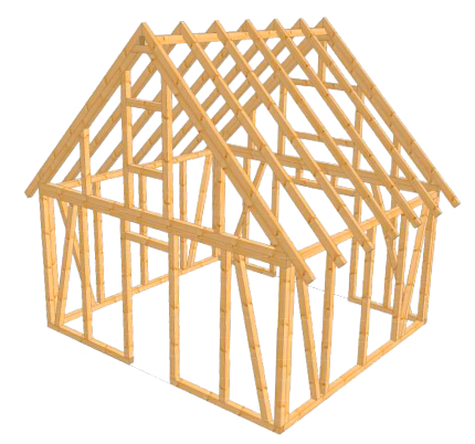 Konstruktionszeichnungen und Leistungsverzeichnis für Ihr Bauprojekt von SIMON KIENITZ · Zimmerei · Holzbau · Planung